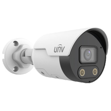 Camera de supraveghere Uniview IP 4K, Protectie perimetrala, Lentila 2.8 mm, Distanta IR 30 m, Rezolutie 8 MP, 20 FPS