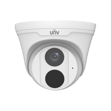 Camera de supraveghere Uniview IP Seria Lite, Rezolutie 2 MP, Lentila 2.8 mm, Vizibilitate 112.9°, Distanta IR 30M, Microfon integrat, Slot microSD