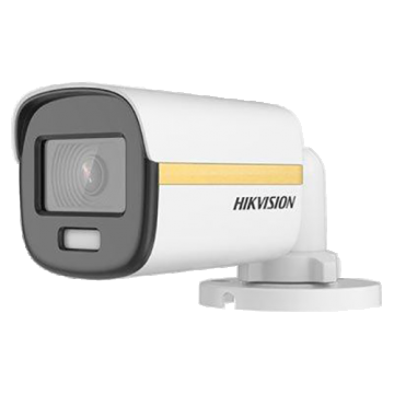 Camera supraveghere ColorVU, AnalogHD 2MP, lentila 2.8mm, lumina 20m, IP67 DS-2CE10DF3T-F(2.8mm) - HIKVISION