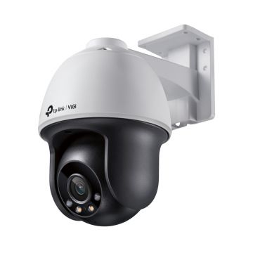 Camera supraveghere IP Speed Dome PT TP-Link VIGI C540, 4 MP, 4 mm, IR / lumina alba 30 m, microfon si difuzor, PoE