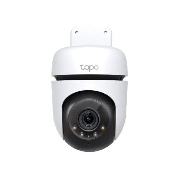 Camera supraveghere WiFi Speed Dome PT TP-link Full Color TAPO C510W, 2K, IR 30 m, microfon, slot card, alarma sonora, auto tracking