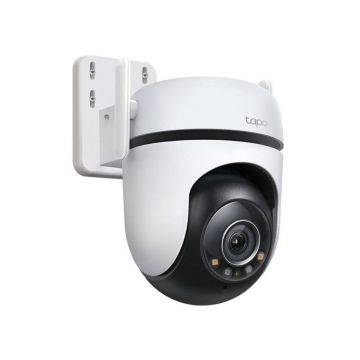 Camera supraveghere wireless IP WiFi PT TP-LINK TAPO Full Color C520WS, 4 MP, IR/lumina alba 30 m, microfon si difuzor, slot card, control prin aplicatie, Auto-Tracking