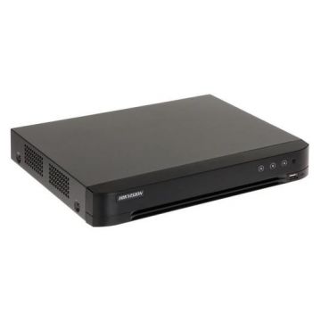DVR Hikvision IDS-7204HUHI-M2/S(C), 5MP, AcuSense, H.265 Pro+, 2560 × 1440, 2xSATA (Negru)