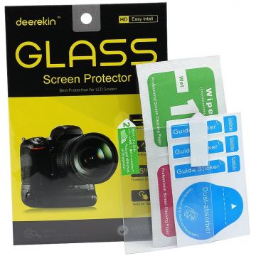 Ecran protector Deerekin 9H LCD din sticla optica pentru Fujifilm X-T1 X-T2 X-T3 X-T4