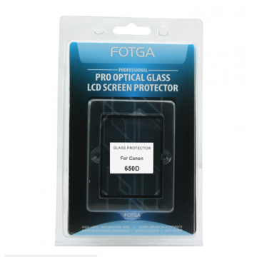 Ecran protector LCD Fotga 650D din sticla optica pentru Canon EOS 650D, Canon EOS Rebel T4i