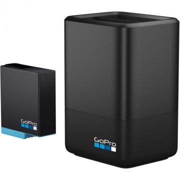 GoPro Incarcator si Acumulator GoPro AJDBD-001 Dual Battery Charger pentru Hero 5/6/7/8 Negru GoPro Incarcator si Acumulator GoPro AJDBD-001 Dual Battery Charger pentru Hero 5/6/7/8 Negru