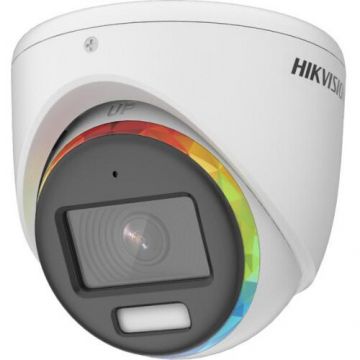 HIKVISION Camera TurboHD Turret Hikvision ColorVu DS-2CE70DF8T-MFSLN, 2MP, Lentila 3.6mm, IR 20m