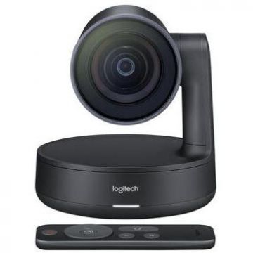 Logitech Camera videoconferinta Logitech Rally ConferenceCam, Ultra HD, Black