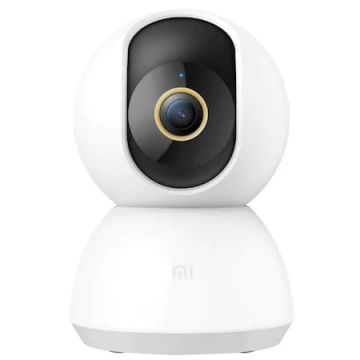 Camera de supraveghere interior Xiaomi Mi 360 Home Security Camera 2K, Detectie AI, Night Vision, Microfon, 360 view, Alb