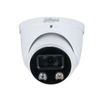 Dahua Camera de supraveghere, 5MP, IR 30m, Lentila 2.8mm, Full Color, Microfon, Slot Card Dahua IPC-HDW3549H-AS-PV-0280B-S3