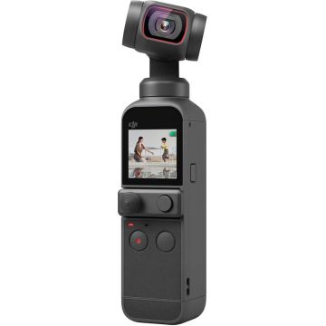 DJI Camera Video de Actiune DJI Osmo Pocket 2, CMOS 64MP, UHD 4K 60fps, Focus automat, Microfon, Negru
