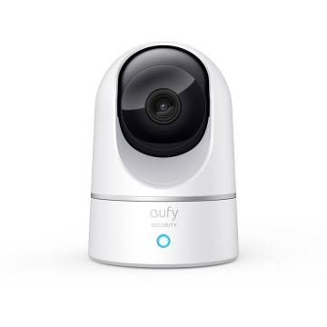 eufy Camera de supraveghere eufy IP interior Pan/Tilt, Wi-Fi, IP, 2K 1080P, Alb