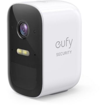 eufy Camera supraveghere video aditionala eufyCam 2C HD 1080p, IP67, Nightvision, Alb