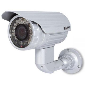 Planet Camera Supraveghere Video Planet ICA-3350V, Bullet, exterior, 3 MP, RS485, 2.7mm, CMOS, IR 25m, 30 fps, Alb/Negru