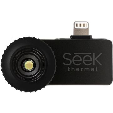 Seek Thermal Camera cu termoviziune Seek Thermal Compact, 9 Hz, compatibila iOS, mufa Lightning Seek Thermal Camera cu termoviziune Seek Thermal Compact, 9 Hz, compatibila iOS, mufa Lightning