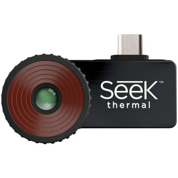 Seek Thermal Camera cu termoviziune Seek Thermal Compact Pro, 9 Hz, compatibila Android, mufa USB Type-C, Negru Seek Thermal Camera cu termoviziune Seek Thermal Compact Pro, 9 Hz, compatibila Android, mufa USB Type-C, Negru