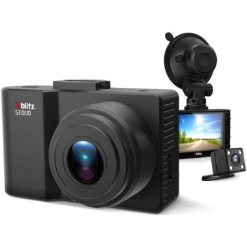 Xblitz Camera auto DVR Xblitz S3 Duo Dual fata/spate, Full HD, Negru