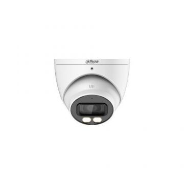 Camera de supraveghere Smart Dual Light 5MP lentila 2.8mm IR 40m WL 40m microfon dome - Dahua - HAC-HDW1500T-IL-A-0280B-S2