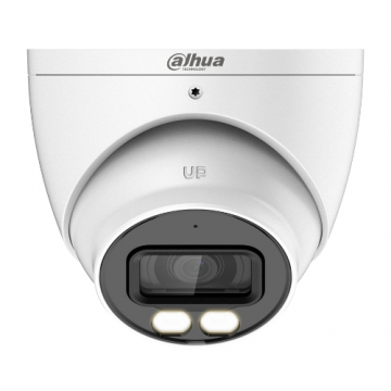 Camera de supraveghere Smart Dual Light 5MP lentila 2.8mm IR 40m WL 40m microfon dome - Dahua - HAC-HDW1500T-IL-A-0280B-S2