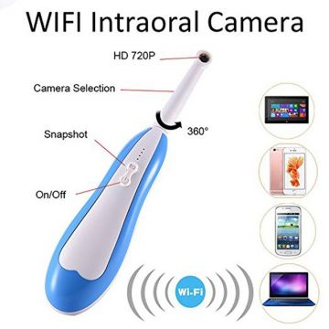 Camera endoscop intraorala, HD, Wifi, 1.3MP, USB 2.0, rezolutie HD 1280x720