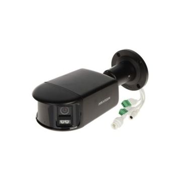 CAMERĂ IP DS-2CD2T87G2P-LSU/SL(4MM)(C)/BLACK PANORAMIC ColorVu - 7.4 Mpx 2x4 mm Hikvision CAMERĂ IP DS-2CD2T87G2P-LSU/SL(4MM)(C)/BLACK PANORAMIC ColorVu - 7.4 Mpx 2x4 mm Hikvision