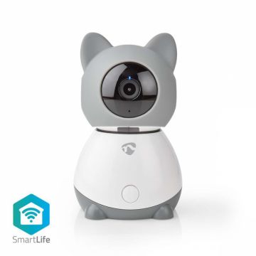 Camera Smart Wi-Fi IP Nedis, Full HD, urmarire automata, senzor climatic