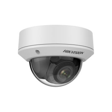 Camera supraveghere Dome IP Hikvision DS-2CD1743G0-IZC, 4 MP, IR 30 m, 2.8 - 12 mm, motorizata, slot card, PoE