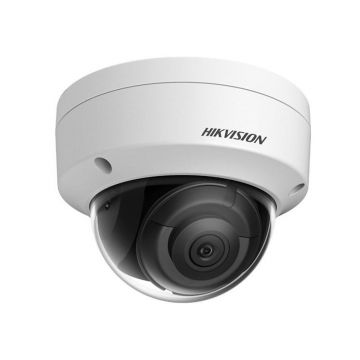 Camera supraveghere exterior IP Dome Hikvision AcuSense DarkFighter DS-2CD2146G2H-ISU, 2.8 mm, 4 MP, PoE, slot card, microfon