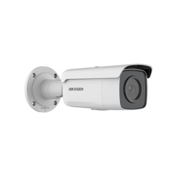 Camera supraveghere exterior IP Hikvision AcuSense DarkFighter DS-2CD2T46G2-2I6C, 4 MP, IR 60 m, 6 mm, slot card, PoE