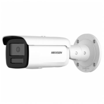 Camera supraveghere exterior IP Hikvision DarkFighter DS-2CD2T46G2H-2I, 2.8 mm, 4 MP, PoE, slot card