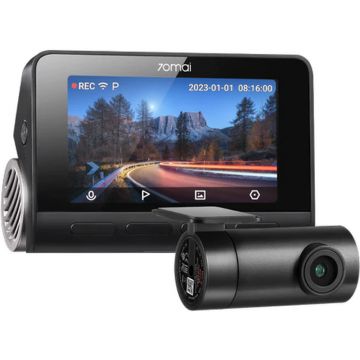 Camera video auto 70mai Dash Cam A810 + Rear Camera RC12