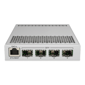 Cloud Router Switch, 1 x Gigabit, 2 x SFP+ 10Gbps - Mikrotik CRS305-1G-4S+IN Cloud Router Switch, 1 x Gigabit, 2 x SFP+ 10Gbps - Mikrotik CRS305-1G-4S+IN
