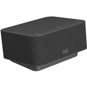 Logitech Docking station pentru laptop, Logitech, Logi Dock, USB-C, 10 porturi, Grafit