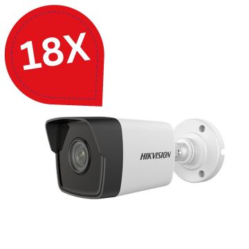 Pachet 18 bucăți Cameră de supraveghere IP 4.0 MP, lentilă 2.8mm, IR 30m -HIKVISION DS-2CD1043G0-I-2.8mm Pachet 18 bucăți Cameră de supraveghere IP 4.0 MP, lentilă 2.8mm, IR 30m -HIKVISION DS-2CD1043G0-I-2.8mm