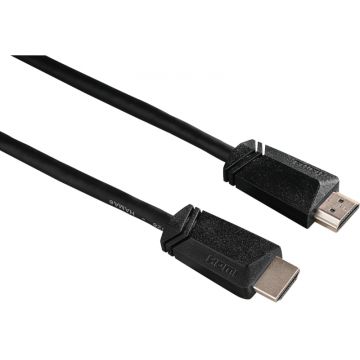 Cablu video Hama HDMI Male - HDMI Male, v2.0, 3 m, Negru