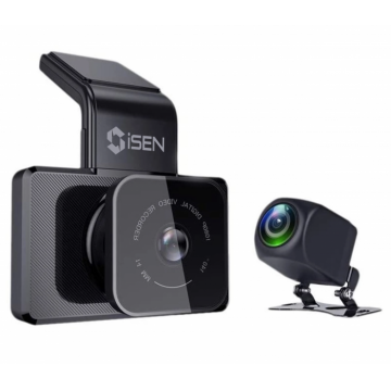 Camera auto DVR iSEN K10, 2K, IPS 3.0 , Filmare 150 , GPS, Night Vision, Monitorizare parcare, WiFi, Slot memorie, Camera spate Camera auto DVR iSEN K10, 2K, IPS 3.0 , Filmare 150 , GPS, Night Vision, Monitorizare parcare, WiFi, Slot memorie, Camera spate