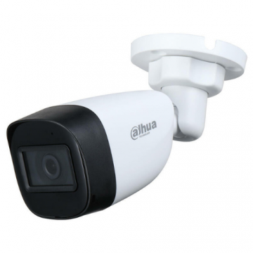 Camera de supraveghere Dahua Bullet HDCVI si analogica, 2MP, Lentila 2.8mm, IR 30m, IP67 Dahua HAC-HFW1200C-0280B-S6