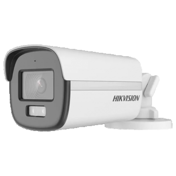 Camera de supraveghere Dual Light 2MP lentila 2.8mm IR 40m WL 40m ColorVu microfon - Hikvision - DS-2CE12DF0T-LFS-2.8mm