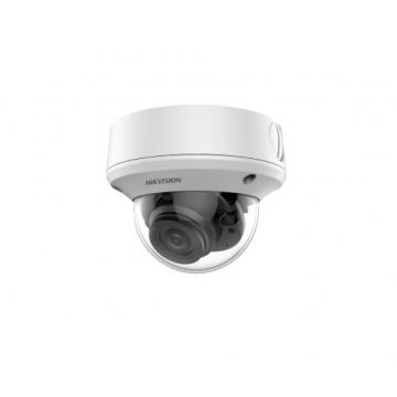 Camera de supraveghere HD Dome Hikvision DS-2CE5AD8TVPIT3ZE, 2MP, Lentila 2.7-13.5mm, IR 60m