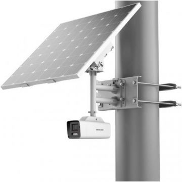 Camera de supraveghere IP Bullet 4G cu panou solar Hikvision DS-2XS6A87G1-LS2,8MP, Lentila 2.8mm, IR 30m Camera de supraveghere IP Bullet 4G cu panou solar Hikvision DS-2XS6A87G1-LS2,8MP, Lentila 2.8mm, IR 30m