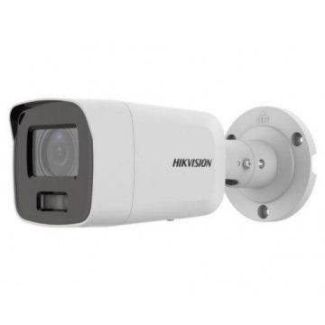 Camera de supraveghere IP Bullet Hikvision DS-2CD2087G2-LU4, 8MP, Lentila 4mm, IR 40m