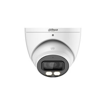 Camera supraveghere Dome Dahua HAC-HDW1801T-IL-A-0280B-S2, 4K, IR 40 m, 2.8 mm, microfon