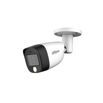 Camera supraveghere exterior Dahua HAC-HFW1500CM-IL-A-0360B-S2, 5 MP, IR 20 m, 3.6 mm, microfon