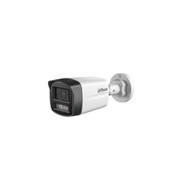 Camera supraveghere exterior IP cu iluminare duala Dahua IPC-HFW1439TL1-A-IL-0360B, 4 MP, 3.6 mm, IR / lumina alba 30 m, microfon, PoE