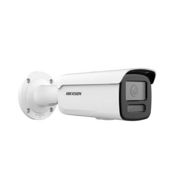 Camera supraveghere IP exterior AcuSense Hikvision DS-2CD2T26G2-4I28C, 2 MP, 2.8 mm, IR 80 m, slot card, PoE