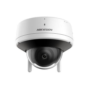 Camera supraveghere IP exterior Wi-Fi Dome AcuSense Hikvision DS-2CV2146G0-IDW2, 2.8mm, 4 MP, IR 30 m, slot card