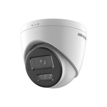 Camera supraveghere IP interior Hikvision DS-2CD1383G2-LIUF(2.8MM), 8 MP, Smart Hybrid cu LED alb si IR 30 m, 2.8 mm, slot card, microfon, PoE
