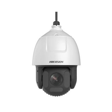 Camera supraveghere IP Speed Dome PTZ DarkFighter Hikvision DS-2DF7C445IXR-AEL(T5), 4 MP, 5.9 - 265.5 mm, IR 300 m, Hi-PoE, auto tracking, slot card, zoom 45x