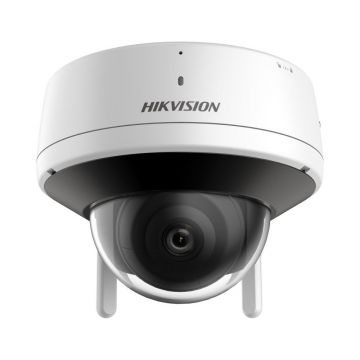 Camera supraveghere IP Wi-Fi exterior Dome Hikvison DS-2CV2121G2-IDW2E, 2 MP, 2.8 mm, IR 30 m, slot card, microfon si difuzor