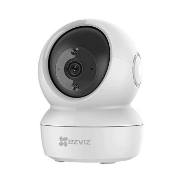 Camera supraveghere IP WiFi 4MP IR 10m lentila 4mm card microfon - Ezviz - CS-H6C-R100-8B4WF